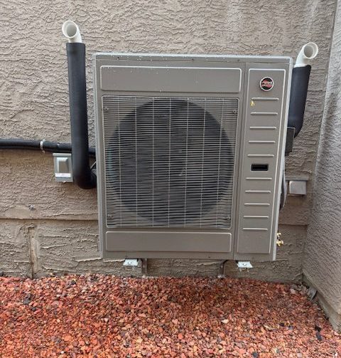 Purcell Heating and Air Ltd outdoor HVAC unit installation for reliable furnace repair and climate control in Calgary