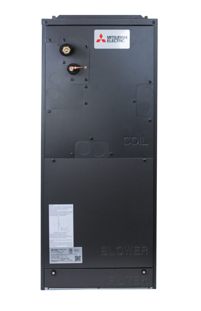 Mitsubishi Electric SVZ-AP18NL ducted air handler, rear panel view