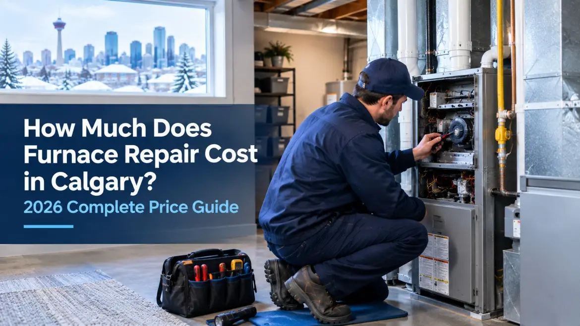 How much does furnace repair cost in Calgary in 2026? Get real component-by-component price breakdowns, diagnostic fees, emergency vs routine costs & when to replace.