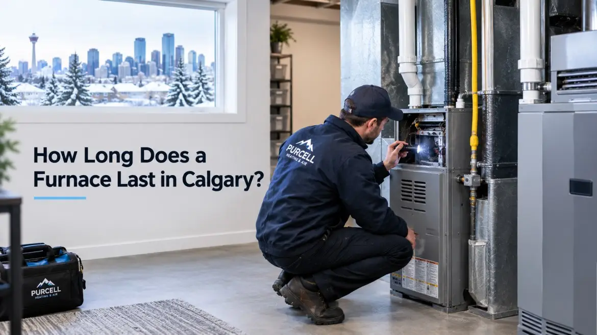 How long should a Calgary furnace last — and how do you know when it's time to replace? This 2026 guide covers real lifespan data, warning signs & the $5,000 rule.