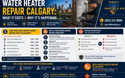 Water Heater Repair Calgary: What It Costs & Why It's Happening