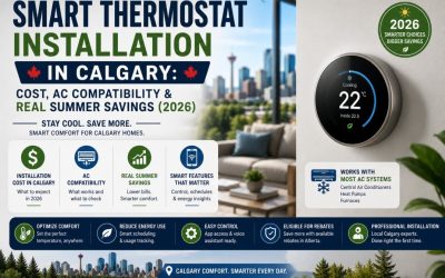 Smart Thermostat Installation in Calgary: Cost, AC Compatibility & Real Summer Savings (2026)