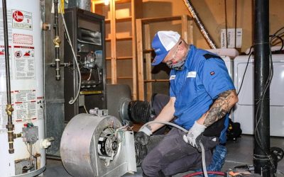 Purcell Heating and Air technician repairs Calgary furnace blower and explains repair costs