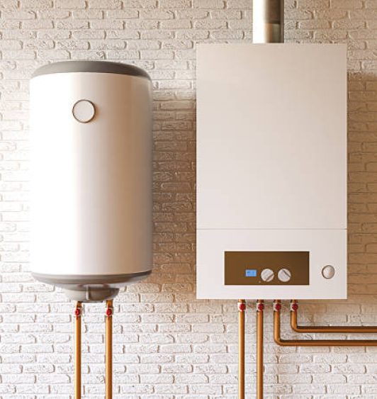 Heat Pump with Gas home boiler